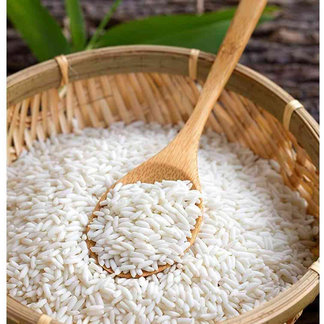 Gạo nếp trong xôi xoài chứa lượng tinh bột nhiều