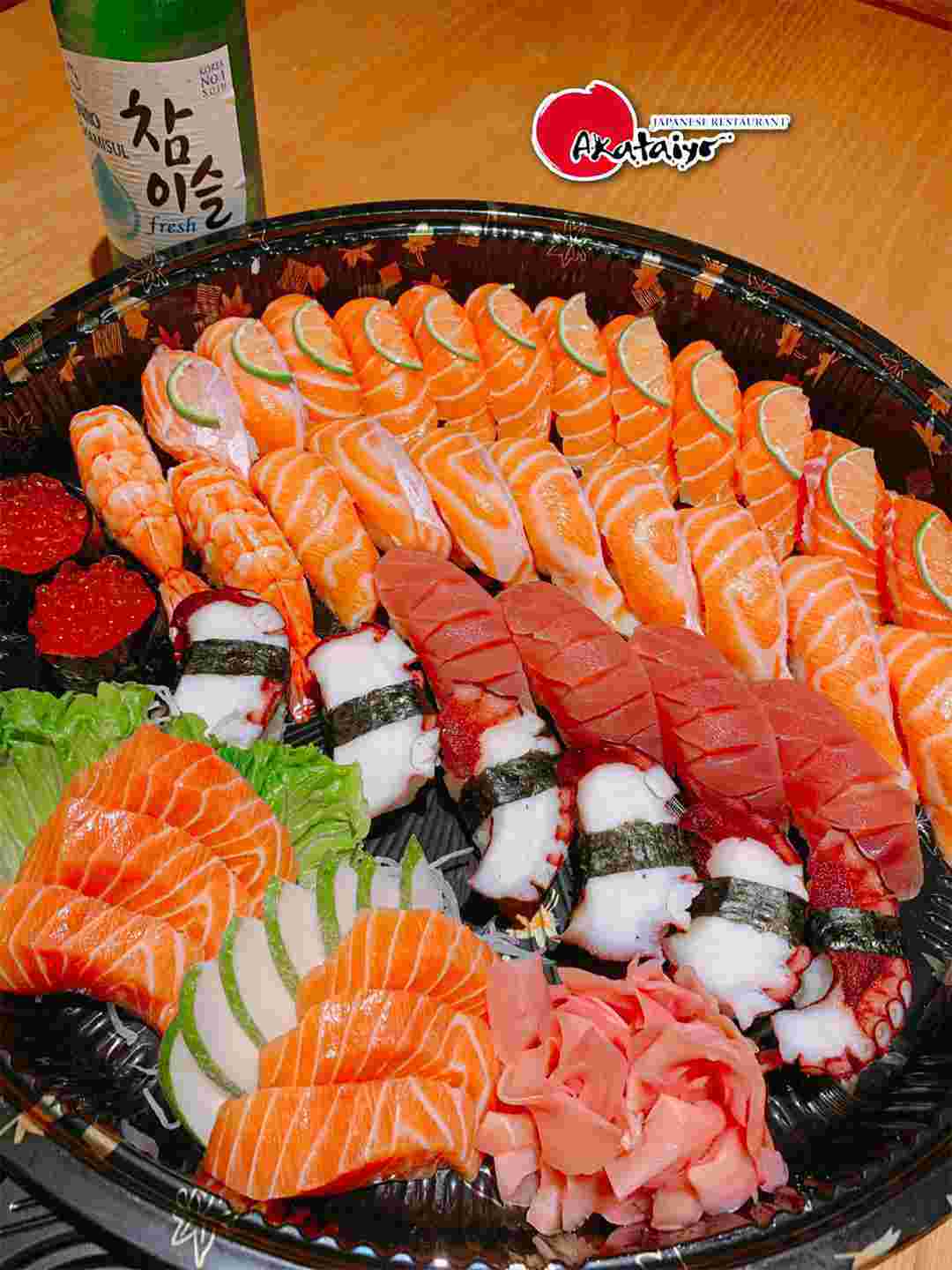 Buffet sashimi TPHCM – Akataiyo-Sushi