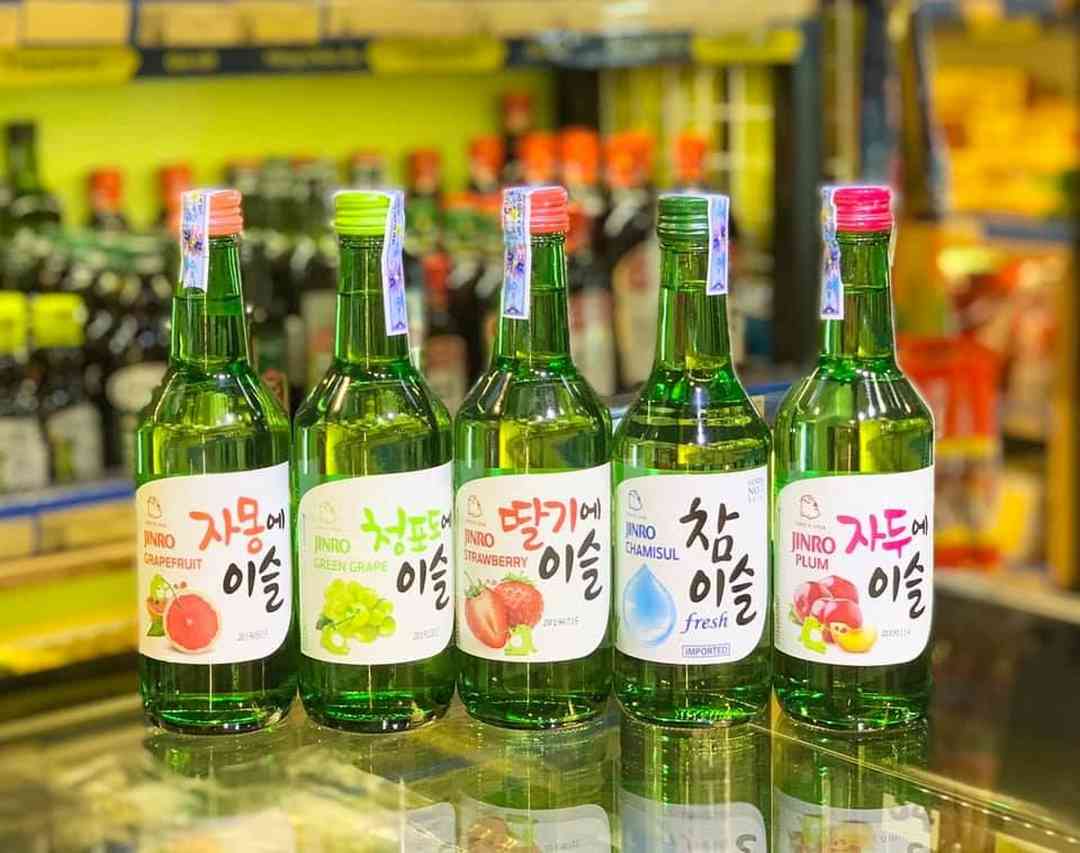 Cách loại rượu Soju phổ biến hiện nay